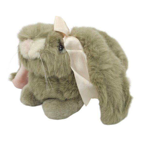 Chosun International Other - Bunny Rabbit Floppy Ears Pink Bow Plush Vintage 90s Stuffed Animal Toy Chosun